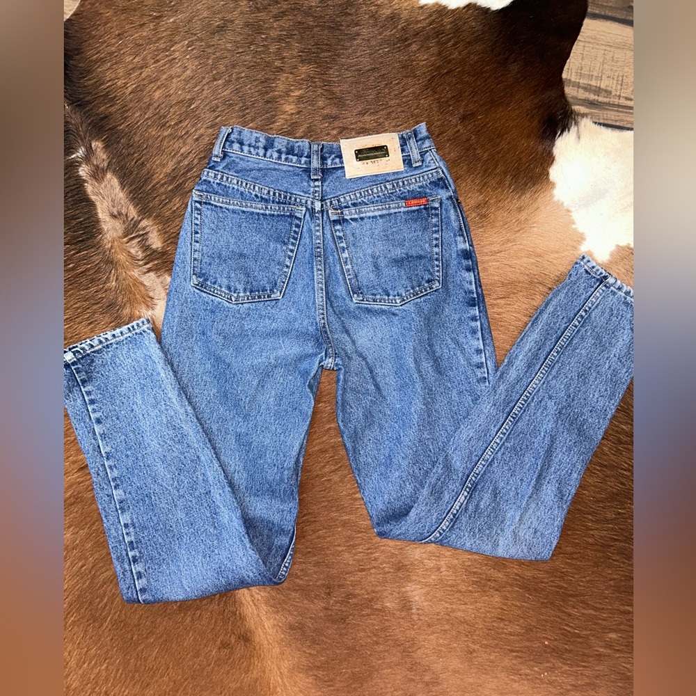 Vintage Medium Wash Lawmans Jeans with RARE Patch - Picture 6 of 6